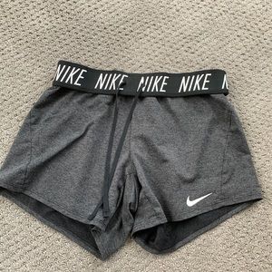 Dark Grey Nike Cotton Shorts